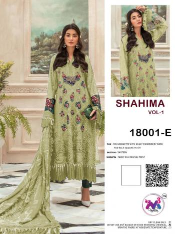 M3 Fashion Shahima vol 1 Georgette pakistani Suit catalog