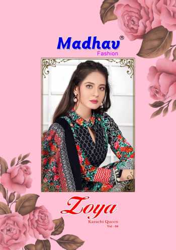 Madhav Fashion Zoya vol 4 dress material catalog