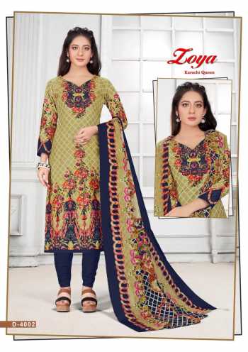 Madhav Fashion Zoya vol 4 dress material catalog