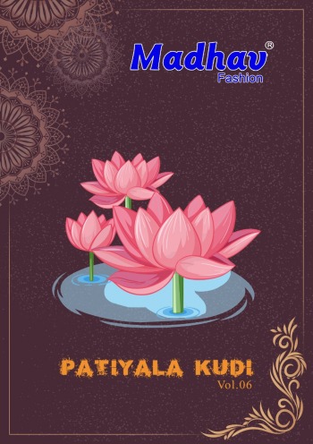 Madhav Patiyala Kudi vol 6 Cotton Patiyala dress wholesaler