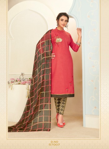 Maher vol 57 cotton churidar dress material catalog