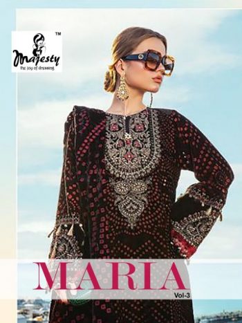 Majesty Mari vol 3 Jam Silk Salwar Kameez wholesaler