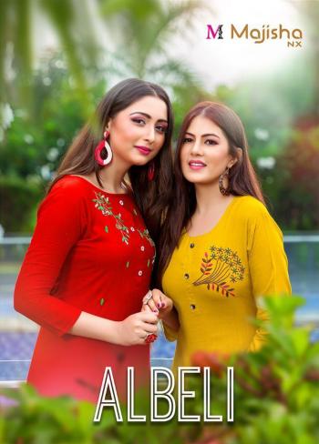 Majisha nx Albeli Rayon casual wear kurtis wholesaler