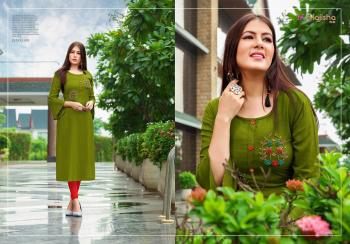 Majisha nx Albeli Rayon casual wear kurtis wholesaler