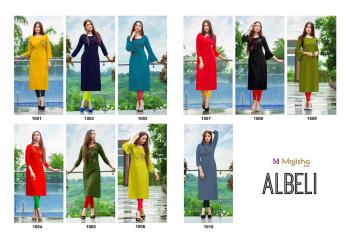 Majisha nx Albeli Rayon casual wear kurtis wholesaler