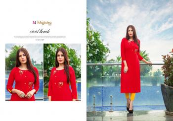 Majisha nx Albeli Rayon casual wear kurtis wholesaler