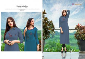 Majisha nx Albeli Rayon casual wear kurtis wholesaler