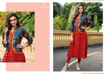 Manisha fashion Mantra vol 2 Rayon kurtis wholesale