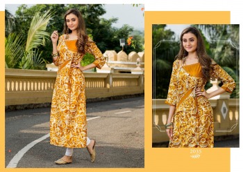 Manisha fashion Mantra vol 2 Rayon kurtis wholesale