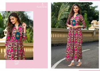 Manisha fashion Mantra vol 2 Rayon kurtis wholesale