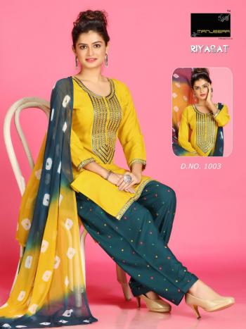 Manjeera Riyasat Dress Material catalog wholesaler