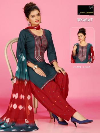 Manjeera Riyasat Dress Material catalog wholesaler