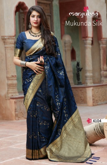 Manjuba Mukunda Silk Wedding Satee wholesale Price