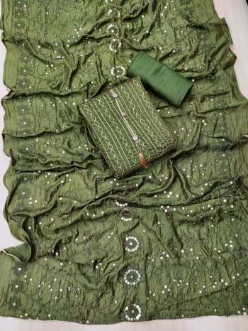 Maslin Cotton Hand work Dress Material