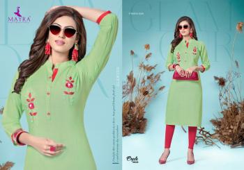 Mayra Crysta Rayon hand work kurtis wholesaler