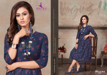 Mayra Hide and Seek vol 2 Rayon Anarkali Kurtis wholesaler