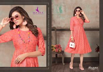 Mayra Hide and Seek vol 2 Rayon Anarkali Kurtis wholesaler