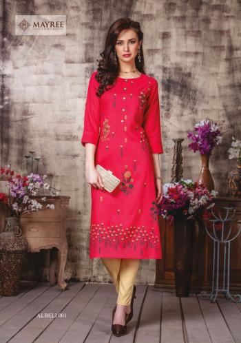 Mayree India Albeli rayon Casual wear kurtis wholesaler