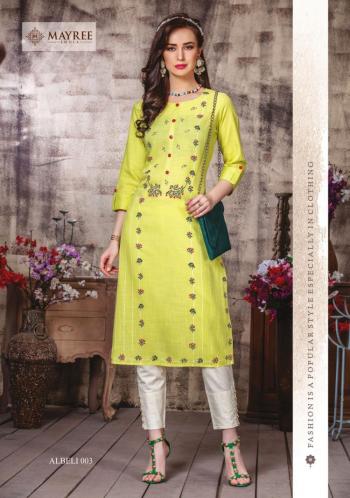 Mayree India Albeli rayon Casual wear kurtis wholesaler