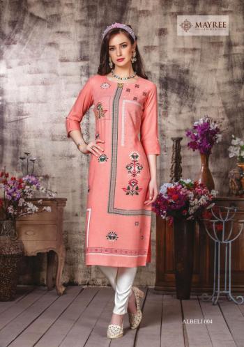 Mayree India Albeli rayon Casual wear kurtis wholesaler