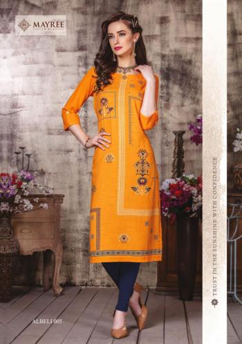 Mayree India Albeli rayon Casual wear kurtis wholesaler