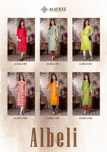 Mayree India Albeli rayon Casual wear kurtis wholesaler