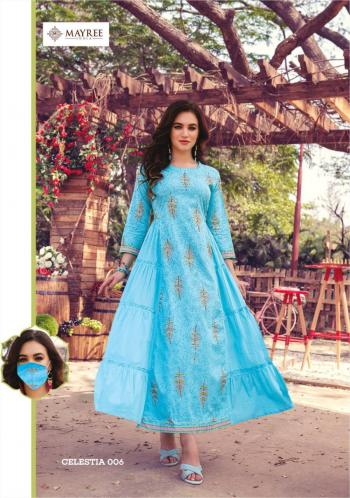 Mayree India Celestia Cotton Hand work Salwar Kameez Wholesaler