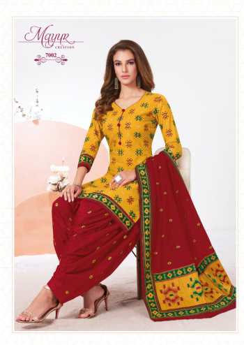 Mayur Ikkat vol 7 Cotton punjabi dress material