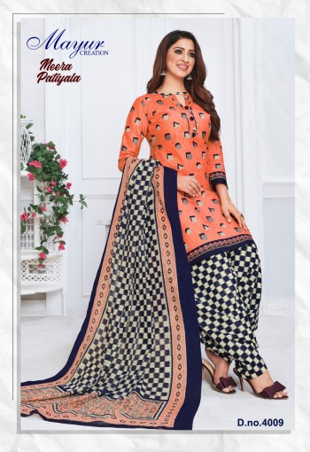 Mayur Meera Patiyala vol 4 Cotton Dress wholesale Price