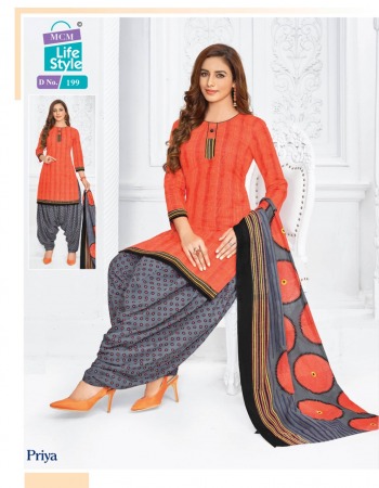 MCM Lifestyle priya vol 8 Stitched cotton Dress wholesale price