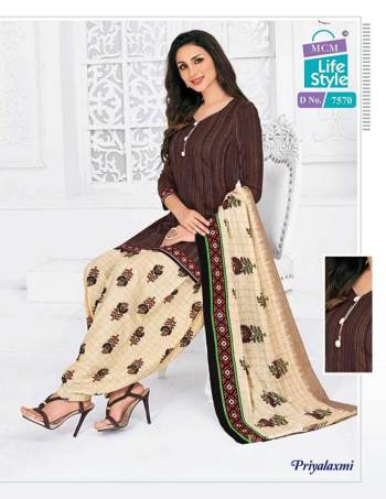 MCM Lifestyle Priyalaxmi vol 21 Churidar dress Material