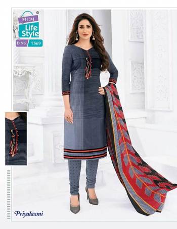 MCM Lifestyle Priyalaxmi vol 21 Churidar dress Material