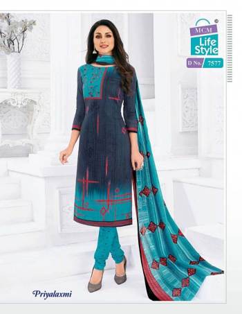 MCM Lifestyle Priyalaxmi vol 21 Churidar dress Material