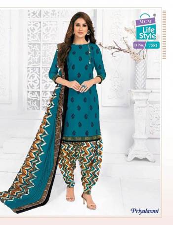 MCM Lifestyle Priyalaxmi vol 21 Churidar dress Material