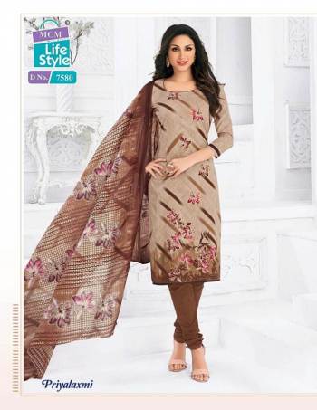 MCM Lifestyle Priyalaxmi vol 21 Churidar dress Material