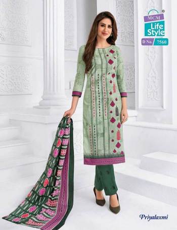 MCM Lifestyle Priyalaxmi vol 21 Churidar dress Material