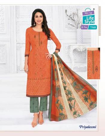 MCM Lifestyle Priyalaxmi vol 21 Churidar dress Material