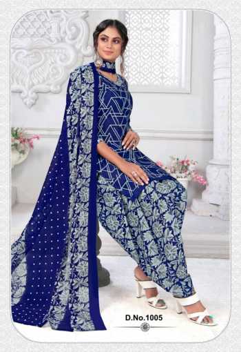 Meenaxi Rangeeli Patiyala vol 4 Cotton Punjabi Dress