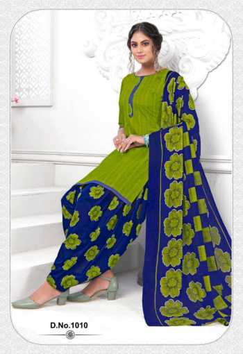 Meenaxi Rangeeli Patiyala vol 4 Cotton Punjabi Dress