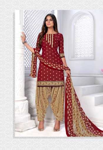 Meenaxi Rangeeli Patiyala vol 4 Cotton Punjabi Dress