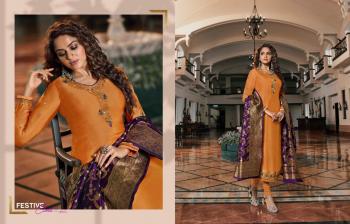 Meera Trendz Zisa Banarasi vol 9 Salwar Kameez wholesaler