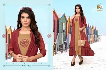 Meerali Chunari vol 1 rayon party wear kurtis Wholesaler