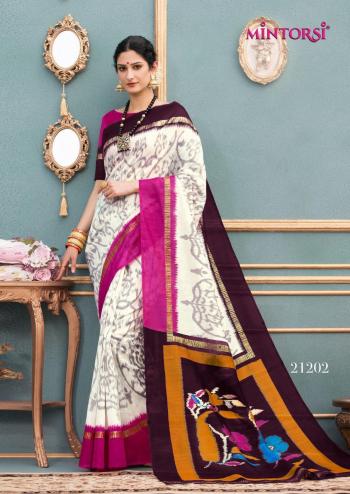 Mintosi Devsena Shine Silk Ethnic wear Saree catalog