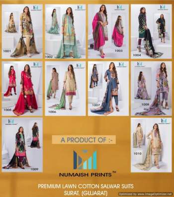 Mishaal Print Numaish Lawn pakistani Suits wholesaler