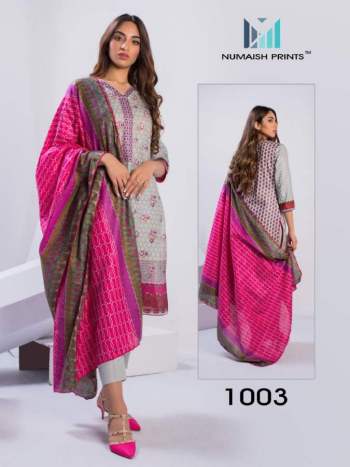 Mishaal Print Numaish Lawn pakistani Suits wholesaler