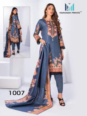 Mishaal Print Numaish Lawn pakistani Suits wholesaler