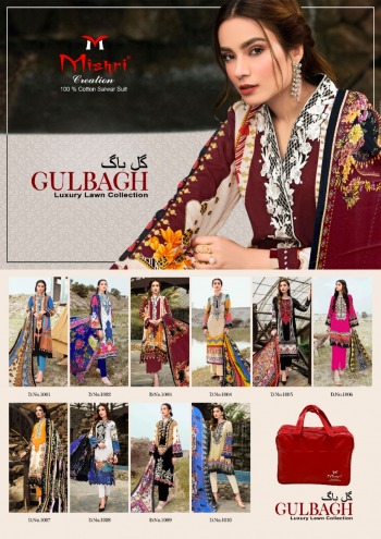 Mishri gulbagh luxury lawn Pakistani dress wholesale price