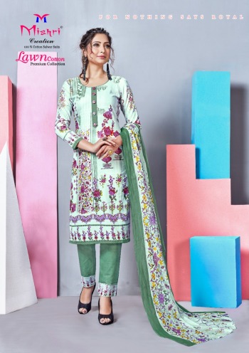 Mishri-Lawn-Cotton-vol-4-Lawn-Cotton-dress-wholesale-price-7