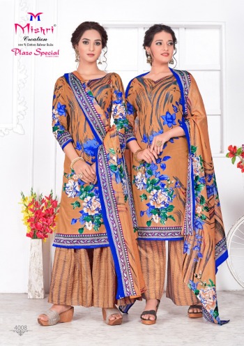 Mishri plazo Special karachi Cotton vol 4 Dress material