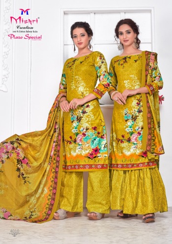 Mishri plazo Special karachi Cotton vol 4 Dress material